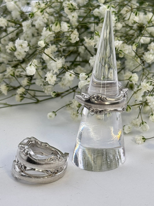 Empress (1969) Silver Plate Spoon Ring