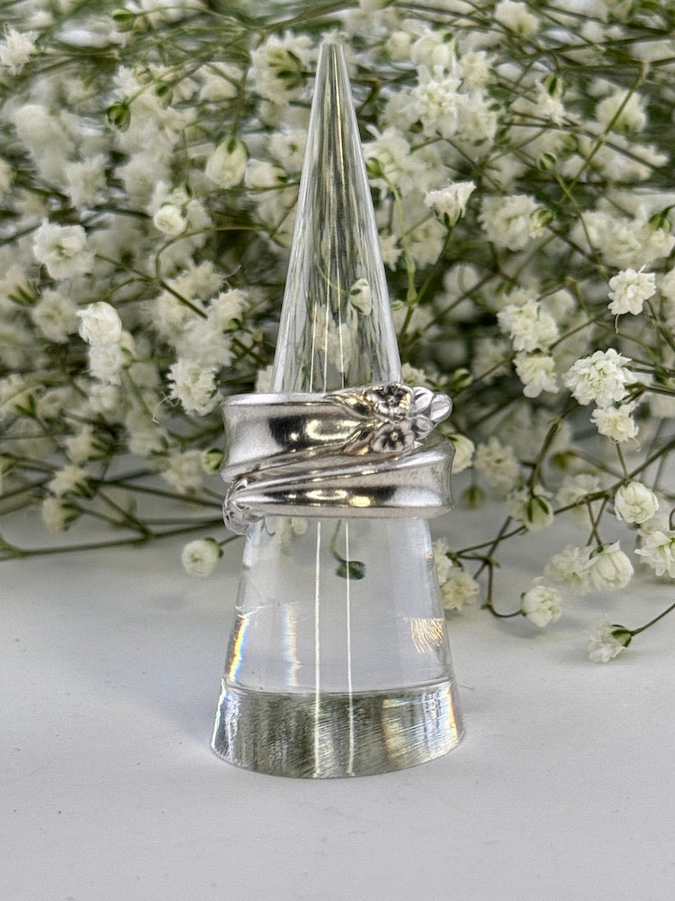 Garland (1965) Silver Plate Spoon Ring