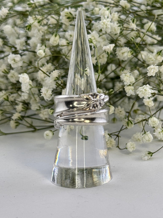 Garland (1965) Silver Plate Spoon Ring