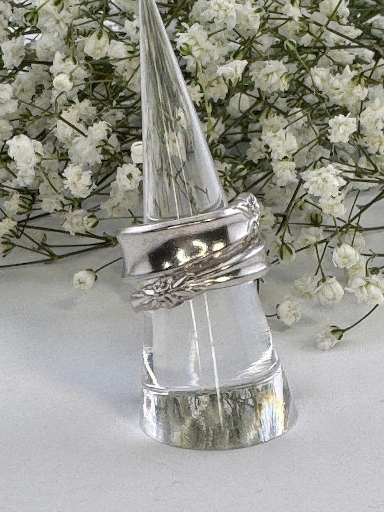 Garland (1965) Silver Plate Spoon Ring