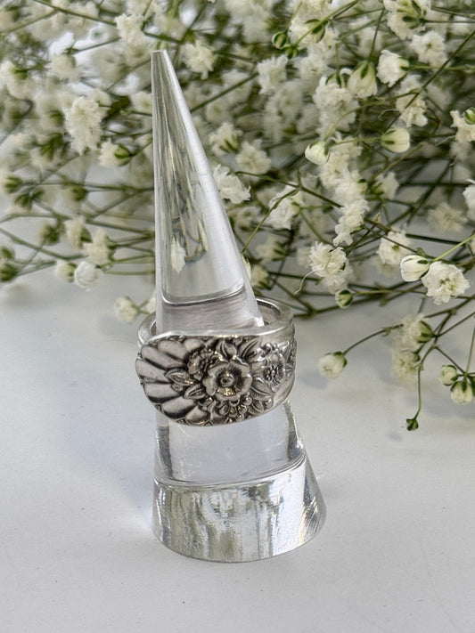 Jubilee (1953) Silver Plate Spoon Ring