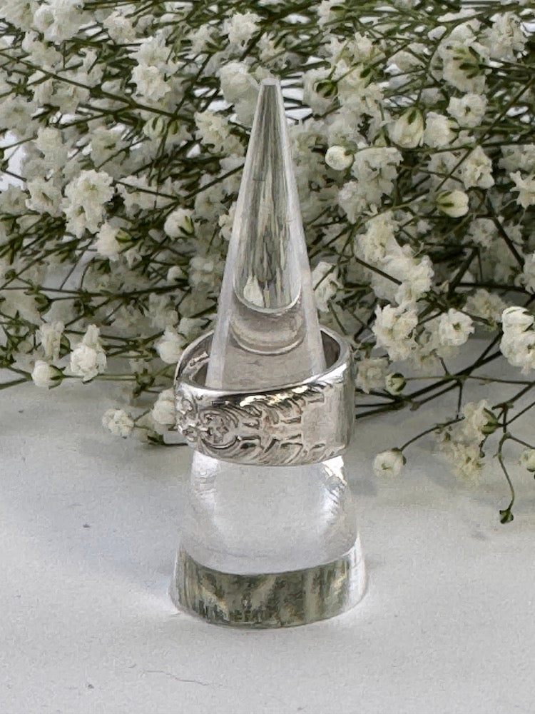 King Edward (1936/1951) Silver Plate Spoon Ring