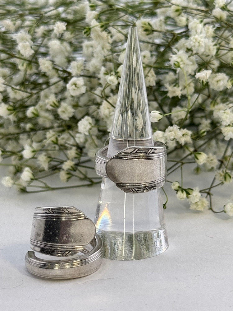 Paramount (1933) Silver Plate Spoon Ring