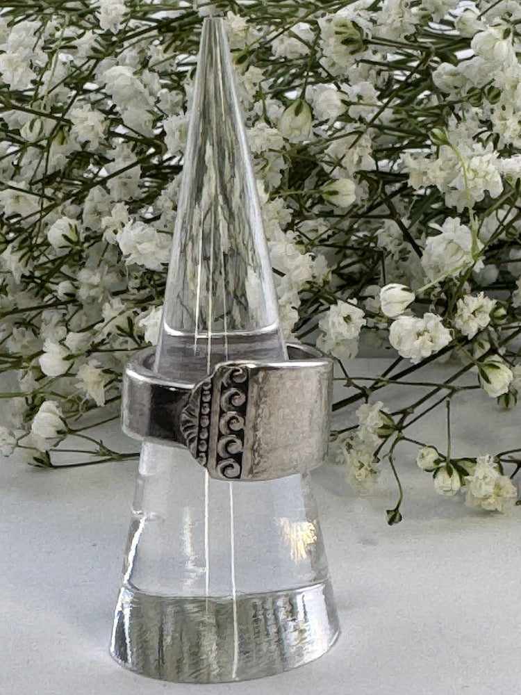 Surf Club (1938)  Silver Plate Spoon Ring