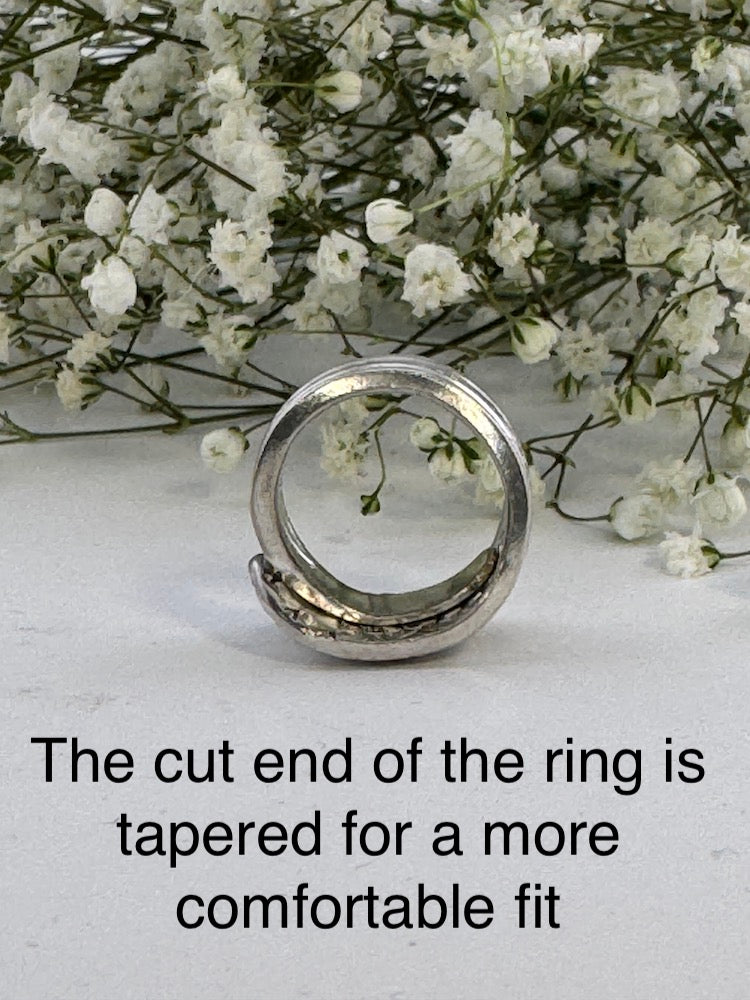 Garland (1965) Silver Plate Spoon Ring