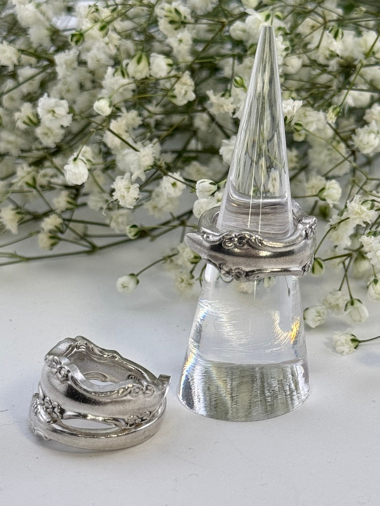 Empress (1969) Silver Plate Spoon Ring